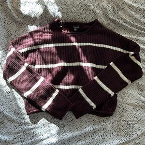 Charlotte Russe Cropped Sweater